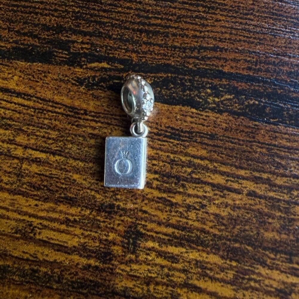 Pandora Silver Adventure Awaits Passport Charm